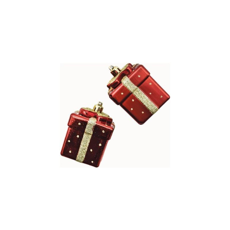 decoro natalizio pre qu' italia b5282 set pacchetti regalo/uso