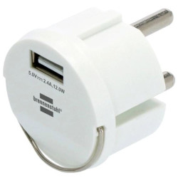 caricatore brennenstuhl usb 2.4a bianco [1508110]