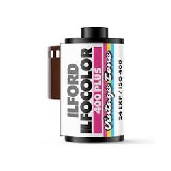 pellicola in rullino ilford ilfocolor 400+ 135/24 tono vintage 35mm