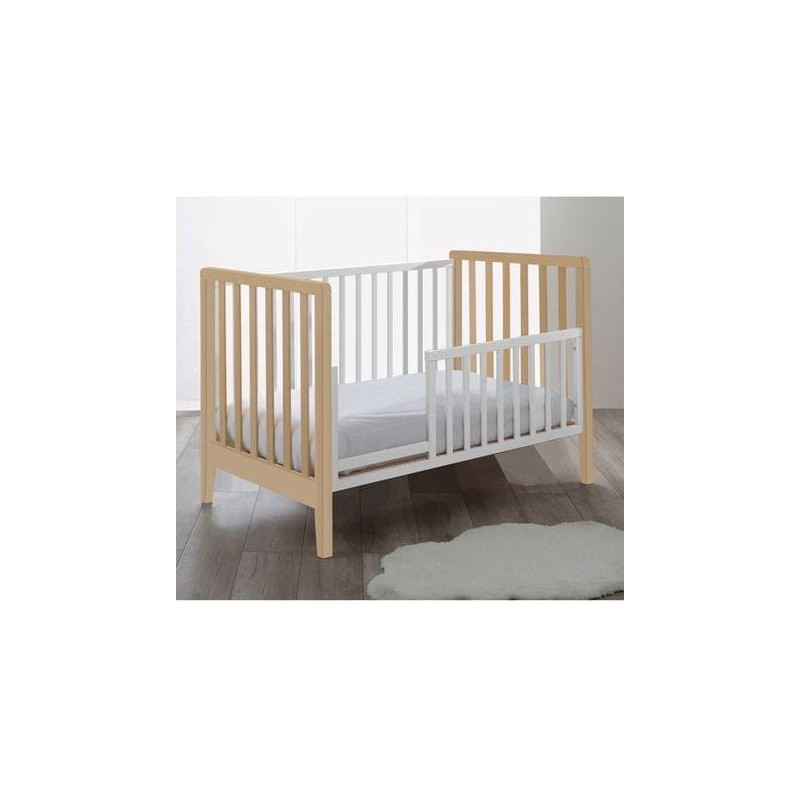 set lettino infanzia trasformabile pali 0127winn win bianco e naturale