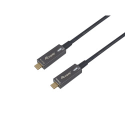 cavo equip ottico attivo usb-c m/m 5m nero [119461]