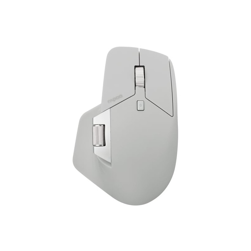 mouse senza fili ottico rapoo mt760l wireless/4000 dpi grigio [umraprbd0226037]
