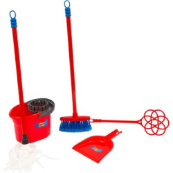 giocattoli grandi giochi vileda iam01100 kit di pulizia in plastica