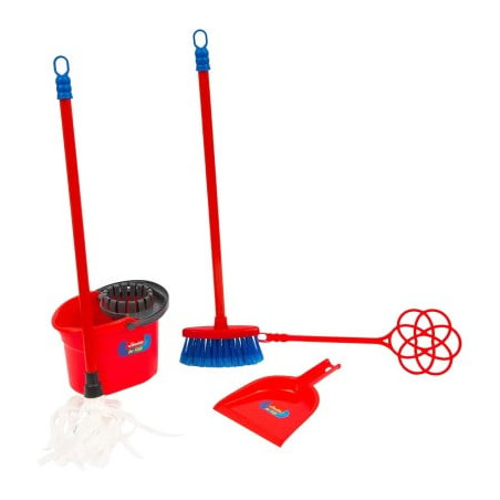 giocattoli grandi giochi vileda iam01100 kit di pulizia in plastica