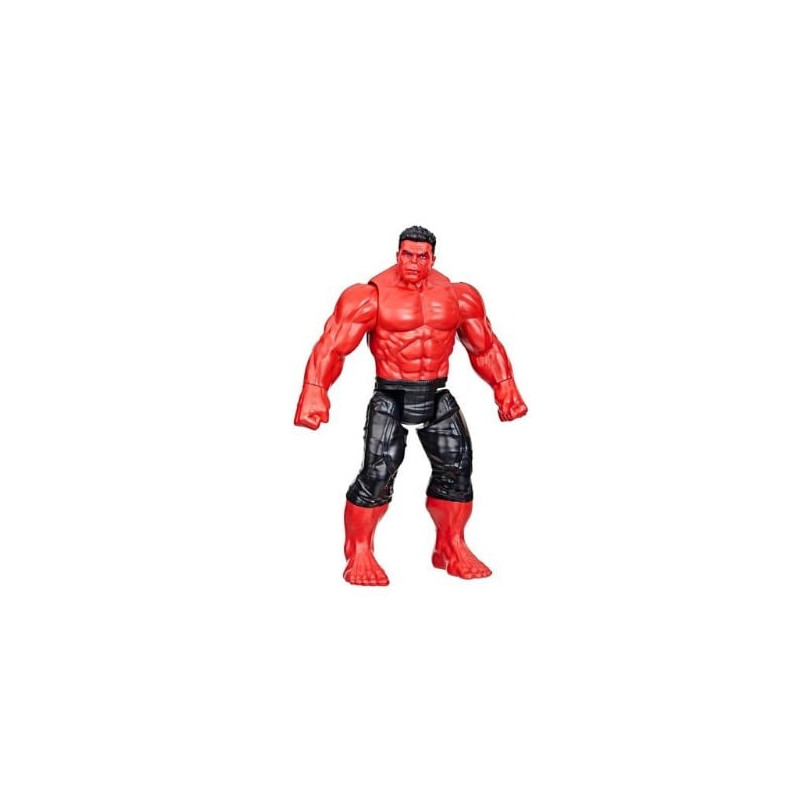 hasbro hulk rosso deluxe brave new world avengers 30cm multicolore