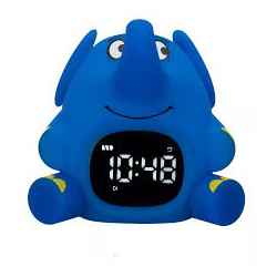 sveglia diemaus per bambini elefante blu [14675]