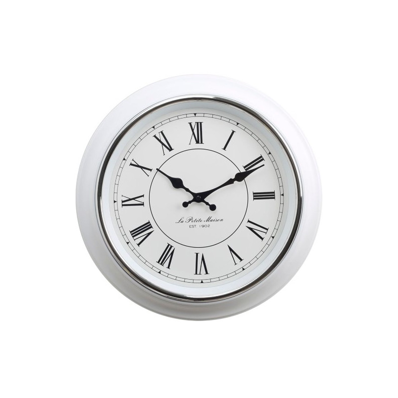 orologio da parete mebus 12967 quarzo bianco [12967]