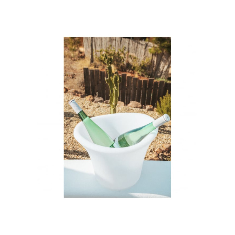 lampada newgarden refrigerante per bottiglie da giardino azohia bianco