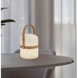 lampada portatile new garden bamboo wireless 2.5w naturale [lumbbl026xxnlnw]