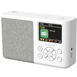 radio kenwood cr-m33dab dab+/fm/bluetooth/bianco [cr-m33dab]