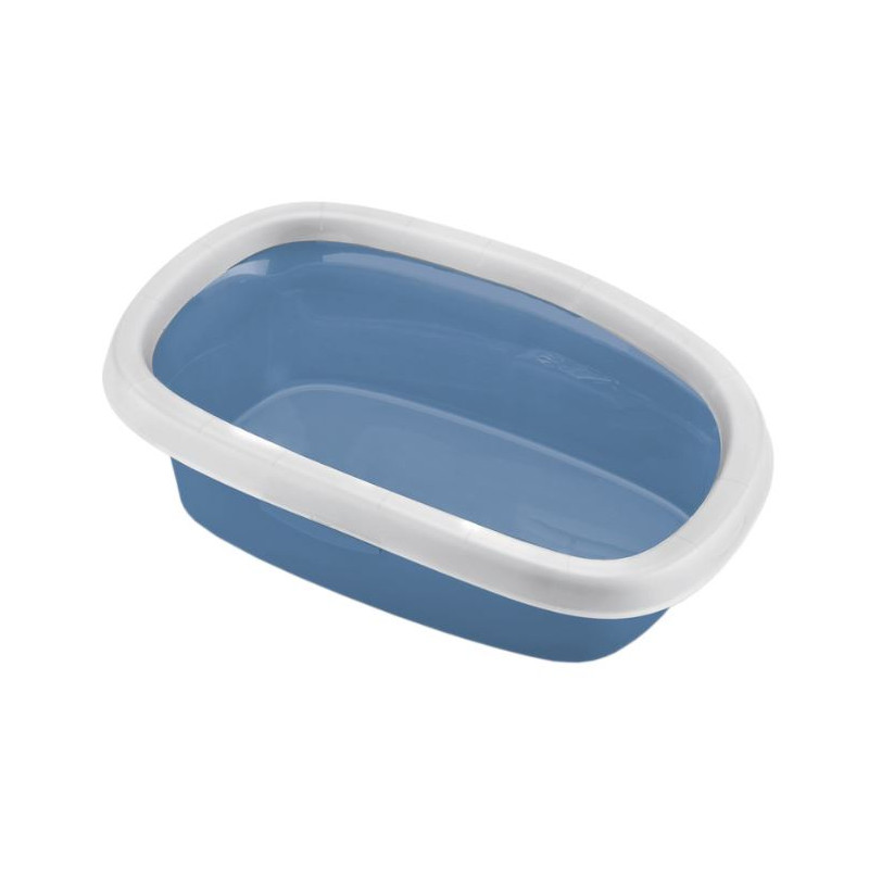 toilette stefanplast per gatti sprint 20 58x39x17cm bianco/blu
