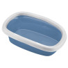 toilette stefanplast per gatti sprint 20 58x39x17cm bianco/blu