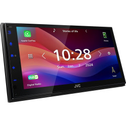 autoradio jvc kw-m595dbt digitale dab+/6.8'' wireless