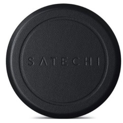 adesivo magnetico satechi per iphone 8/se 2022/2020/x/xs/11/in pelle/nero