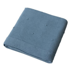 coperta lettino italbaby maglia avio