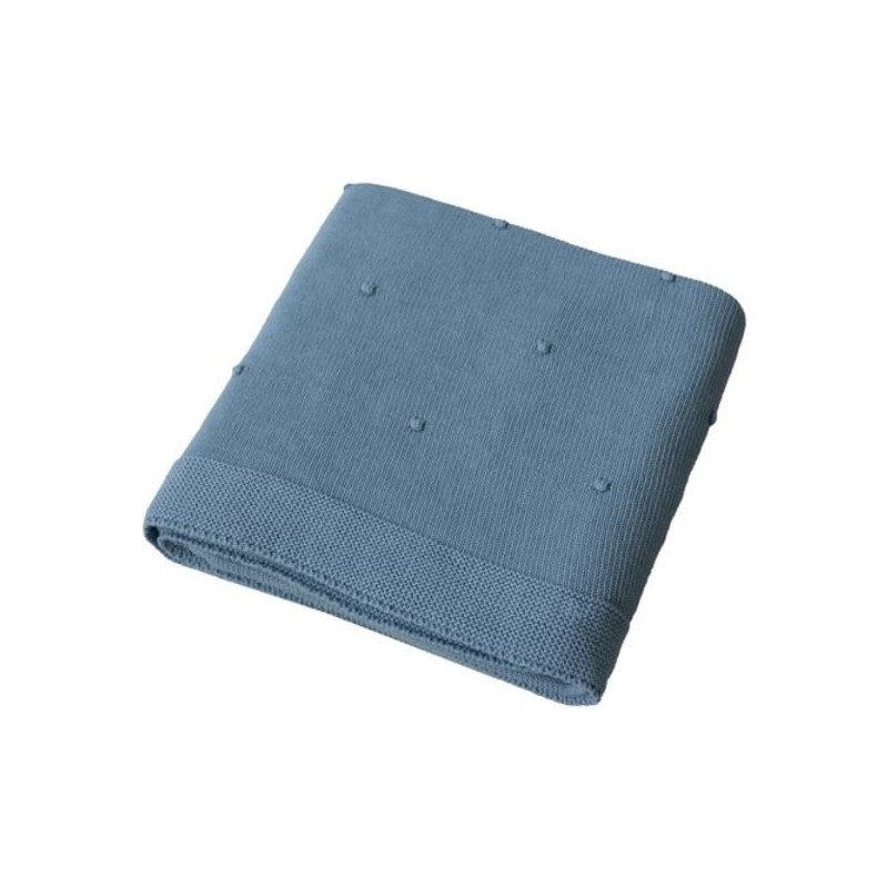 coperta lettino italbaby maglia avio