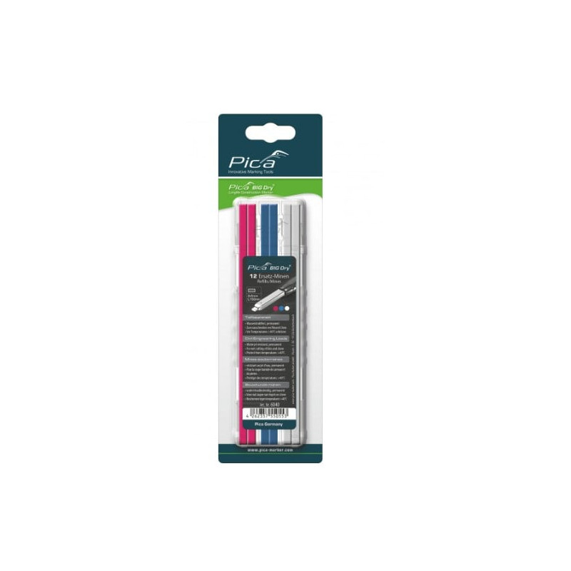 mine di ricambio permanente pica-marker multicolore [6040/sb]