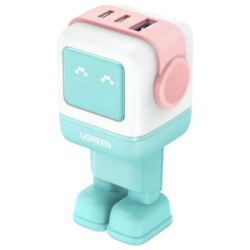caricabatterie ugreen uno robotgan 65w usb tipo c gan ii caricatore