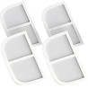 set filtro fontana astropet per animali domestici bianco 4pz [aawf-001]