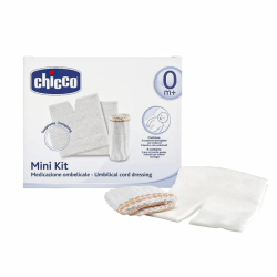 kit medicazione ombelicale chicco medibaby mini 10x10cm 3pz