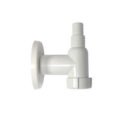 Sifone per lavatrici esterno 1 via goplast bianco [goplast ]