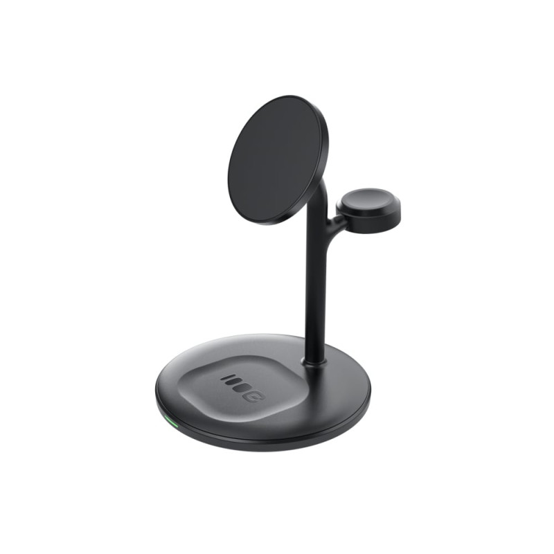 caricabatterie green cell magscape 3 in 1 wireless 12v nero [azgcetlmsstb000]