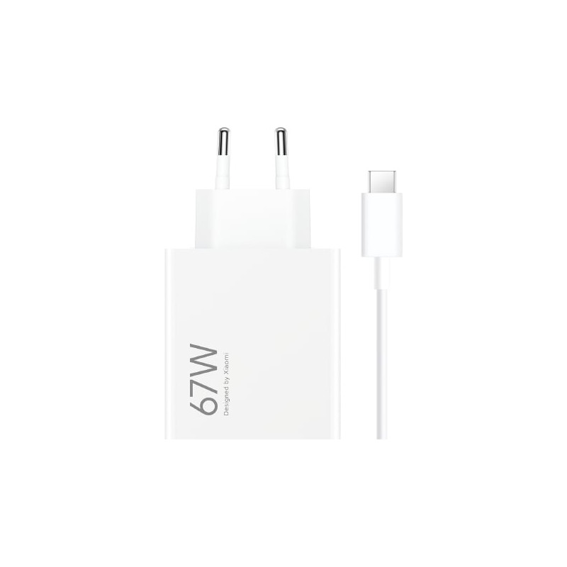 alimentatore da rete xiaomi 67w bianco [azxials00020001]
