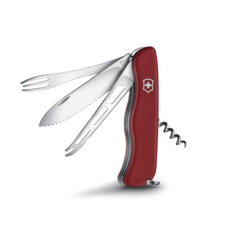 coltello victorinox cheese master 8 funzioni rosso [0.83 13.w]