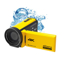 videocamera easypix wdv5630 impermeabile giallo [55105]