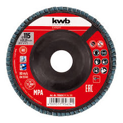 disco lamellare smerigliatrice kwb 795636 expert