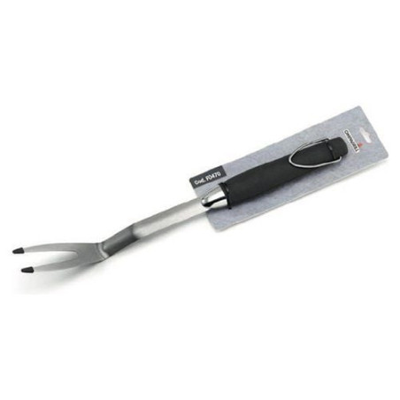 forchettone barbecue ompagrill fo470 expert inox e nero