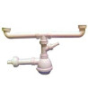 Sifone lavelli pera 2 vie per lavatrice bianco [goplast ]