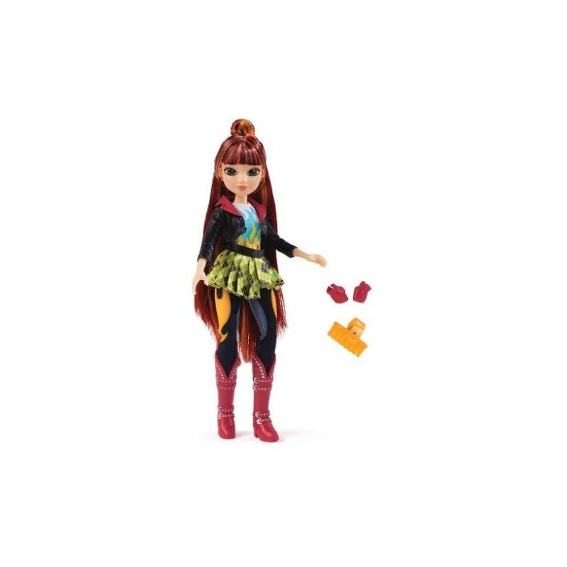 bambola spin master valentina con accessori styling multicolore
