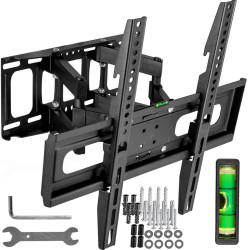 supporto tv king mount da parete girevole per tv doppio 32-70''