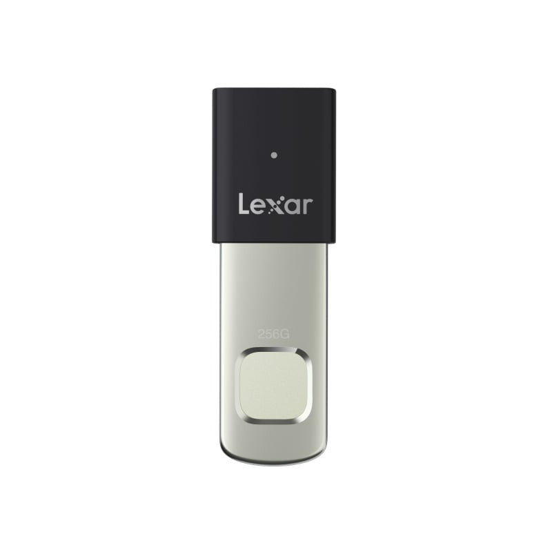 pen drive 256gb lexar jumpdrive f35pro fingerprint usb 3.2 gen1 400/350mb/