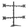 supporto monitor equip quadruplo lcd/tv da tavolo 17/32 equip 650127