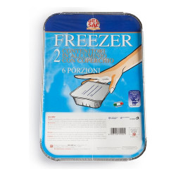 contenitori per alimentigel sac set vaschette monouso gr2 6 porzioni