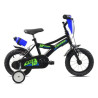 bicicletta esperia 259900 bimbo race 12" nero e verde