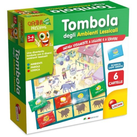 gioco educativo lisciani quadrotte