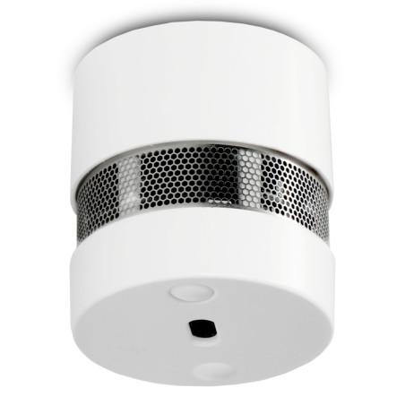 rilevatore di fumo alecto sa-201 mini wireless con sensore bianco