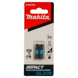 accessorio per avvitatore a percussione makita b-63703 punta
