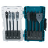accessorio per trapano makita e-08698 set di punte piatte per