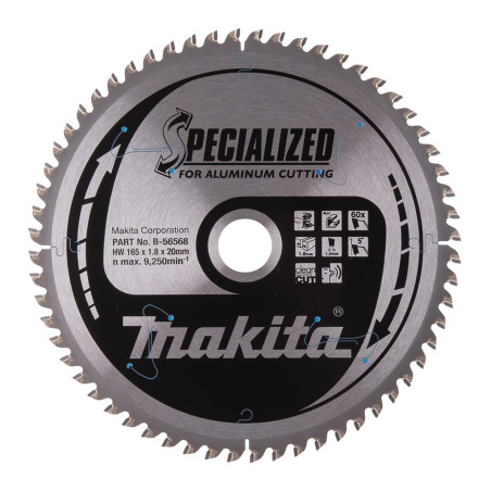accessorio per sega circolare makita specialized b-56568 lama