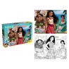 puzzle lisciani maxi floor oceania disney vaiana2 multicolore 108pz