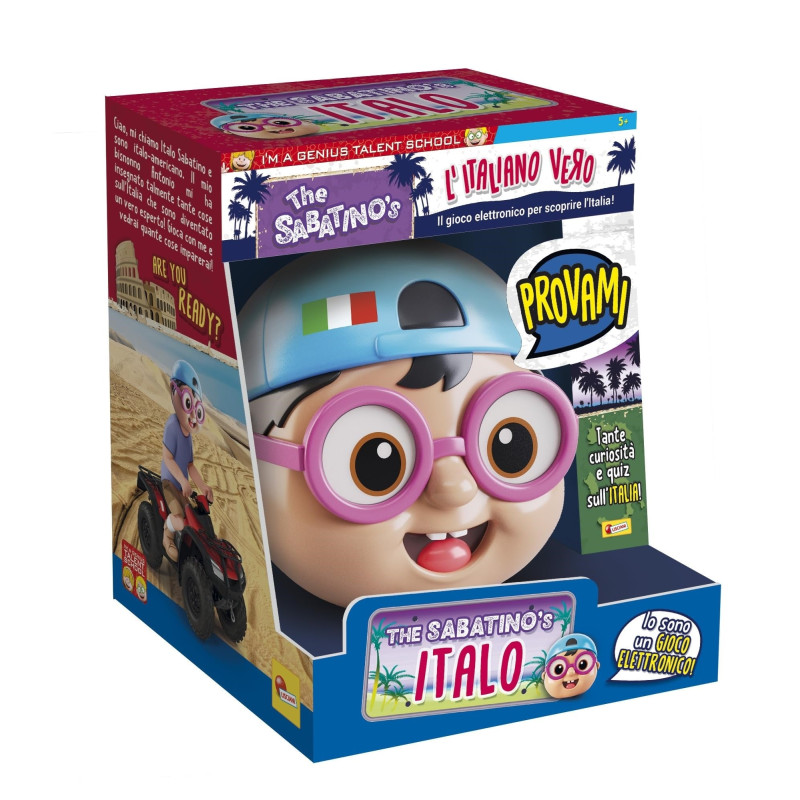gioco educativo lisciani i'm a genius the sabatino's l'italiano