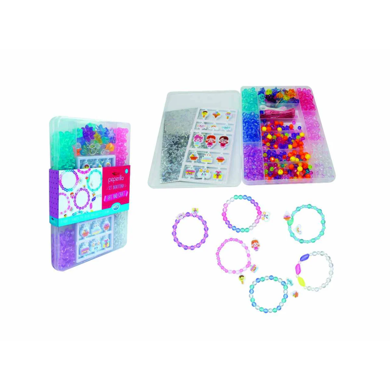 set creativo bigiotteria ods art e craft peperilla set bigiotteria