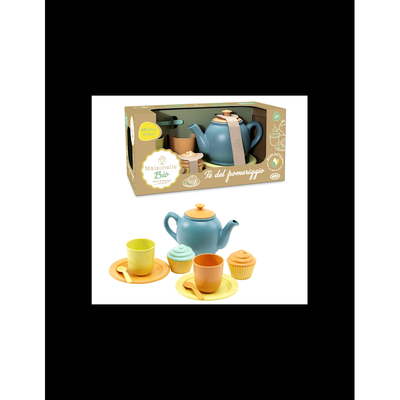 set da gioco ods maisonelle bio te' del pomeriggio 10pz multicolore