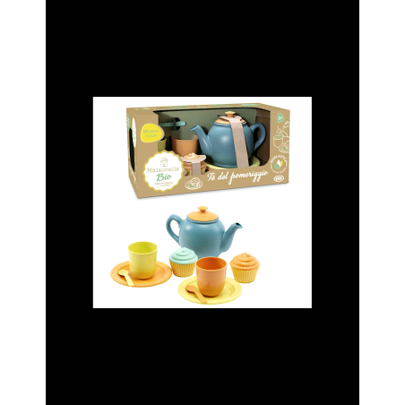 set da gioco ods maisonelle bio te' del pomeriggio 10pz multicolore