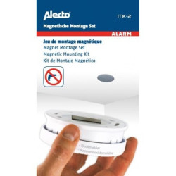 kit di montaggio magnetico alecto mk-2 per rilevatore di fumo