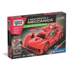 set da costruzione clementoni 19404 laboratorio di meccanica macchina